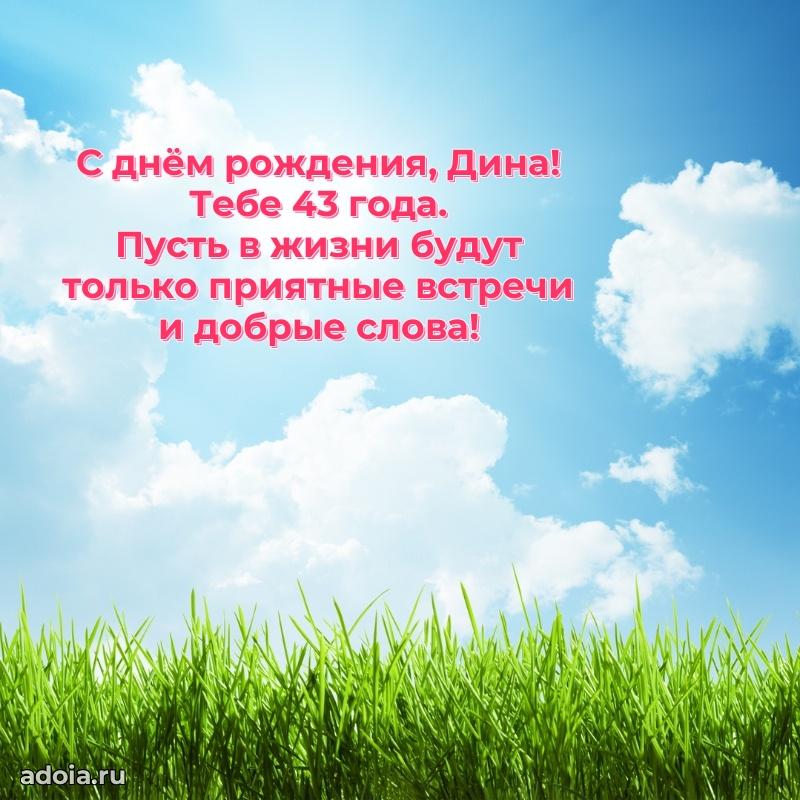 Дине 43 года