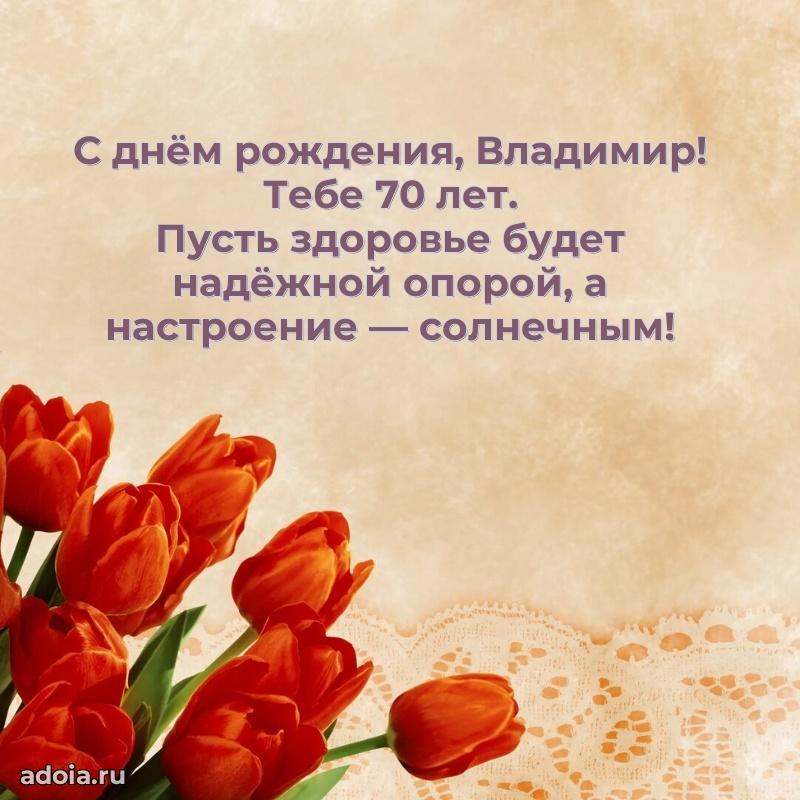 Владимиру 70 лет