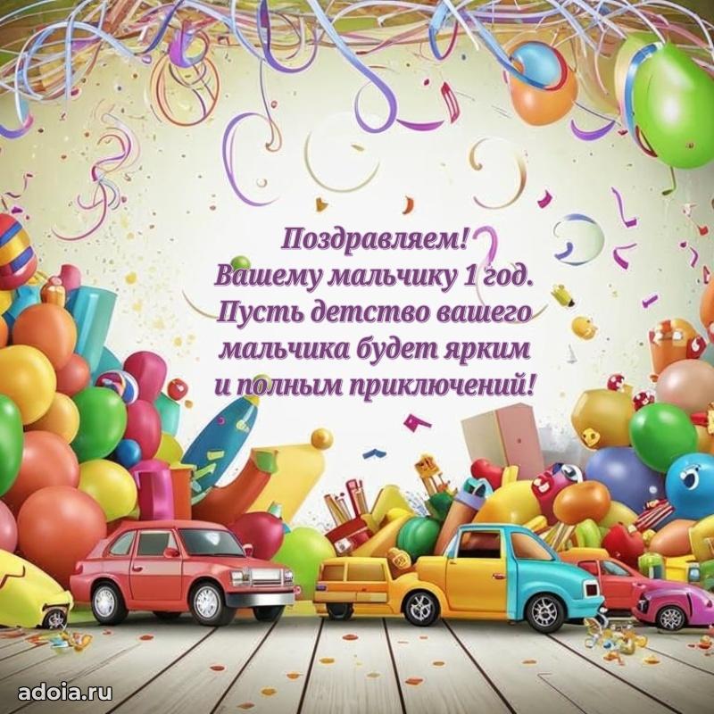 Пожелания 1 годик маме сыночка