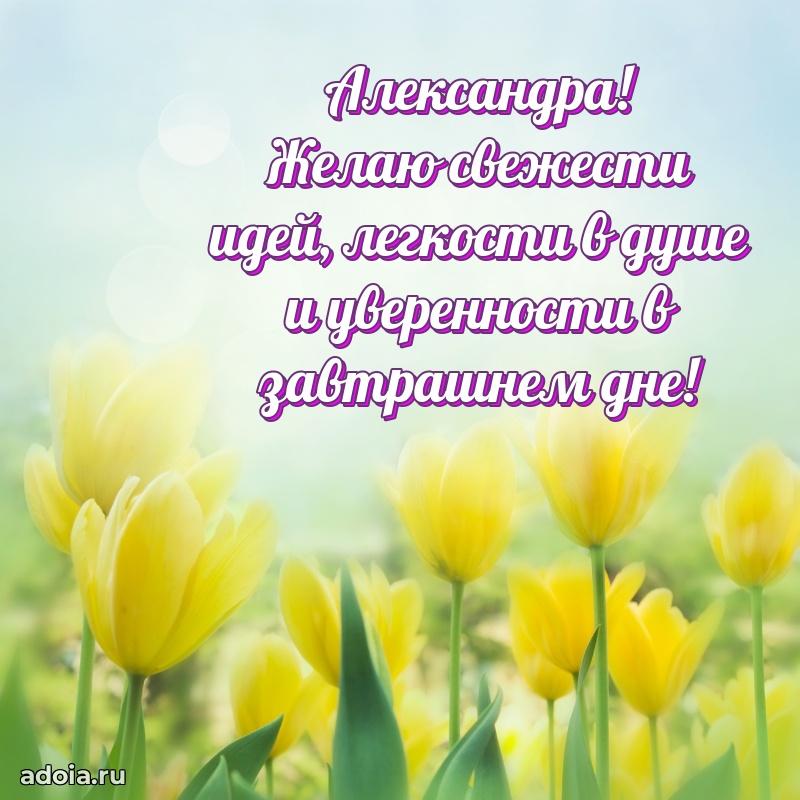 Поздравить подругу с др Александре