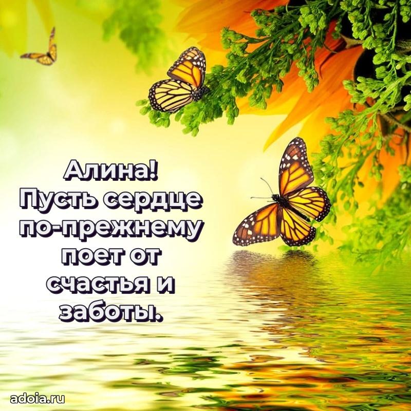 Пожелания маме Алине