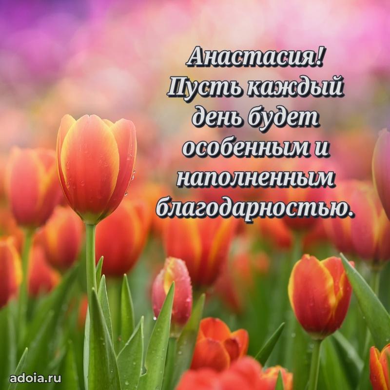 Пожелания маме Анастасии