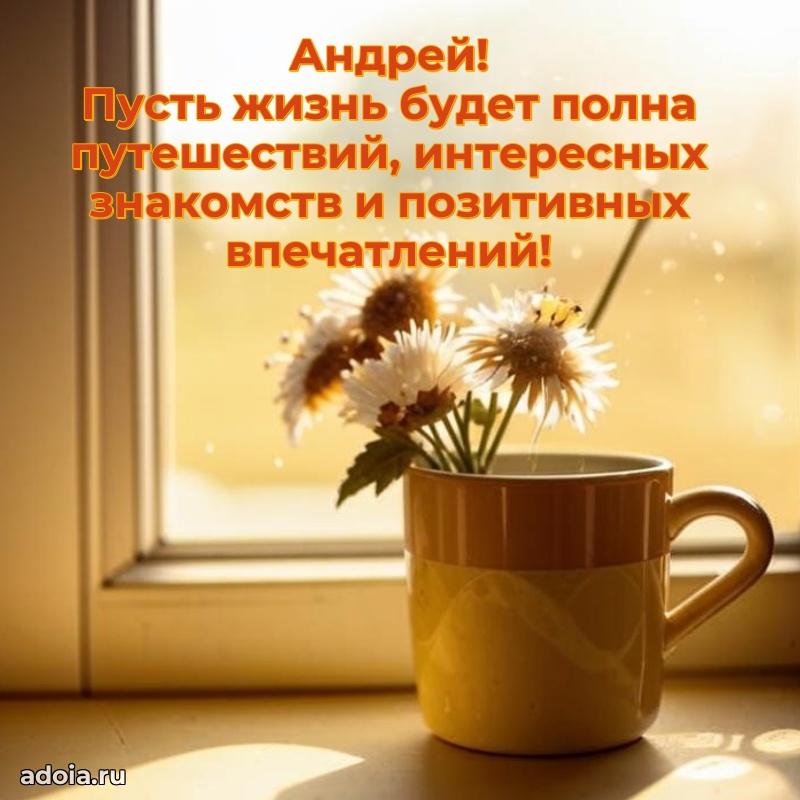 Пожелания трогательные Андрею