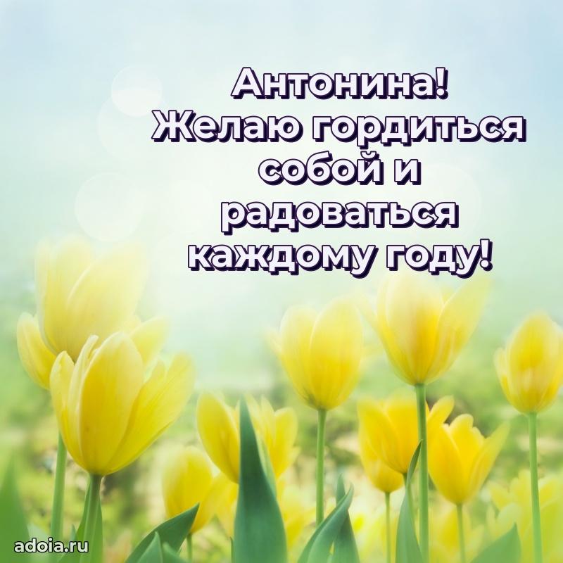 Пожелания маме Антонине