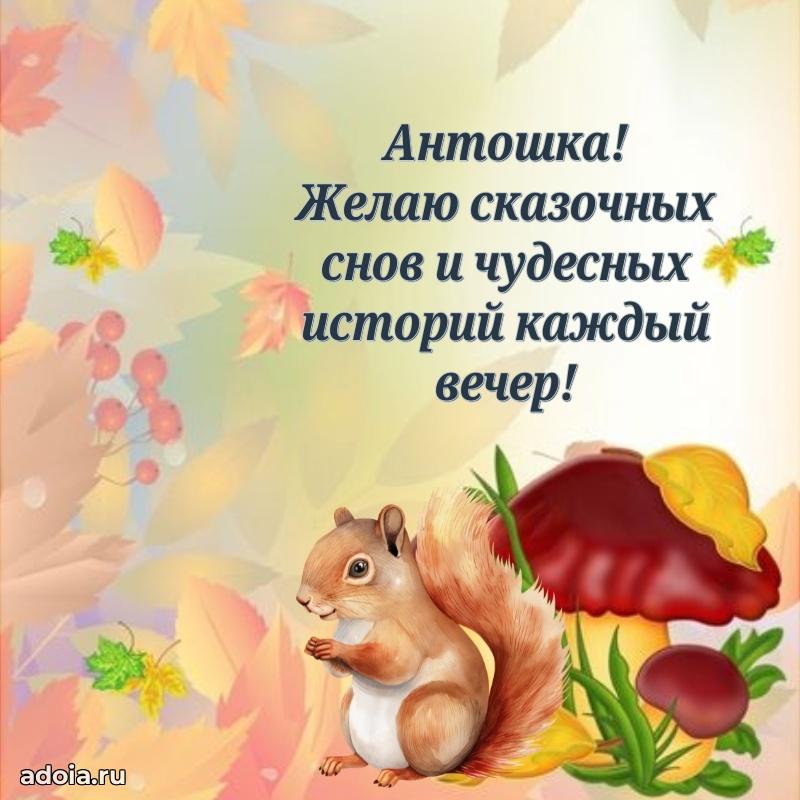 Картинка внуку Антону