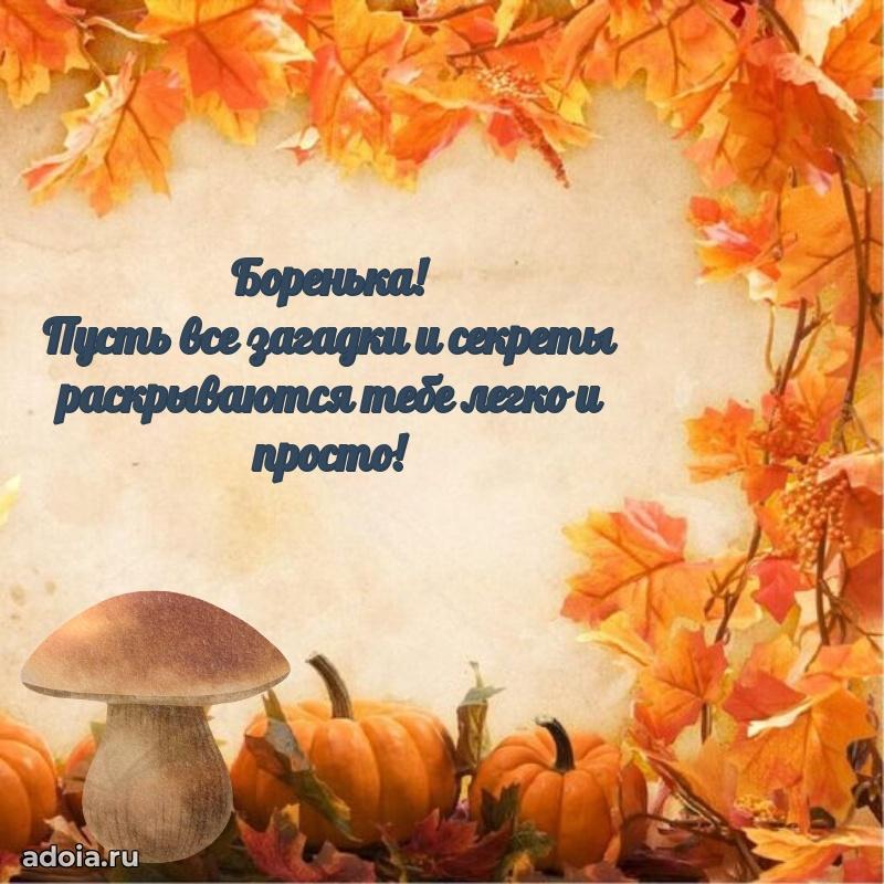 Картинка внуку Борису