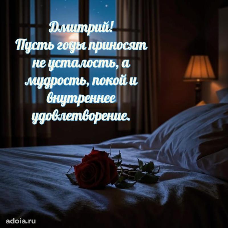 Открытка Дмитрию праздничная