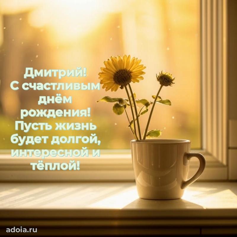 Поздравление племяннику Дмитрию праздничные своими словами