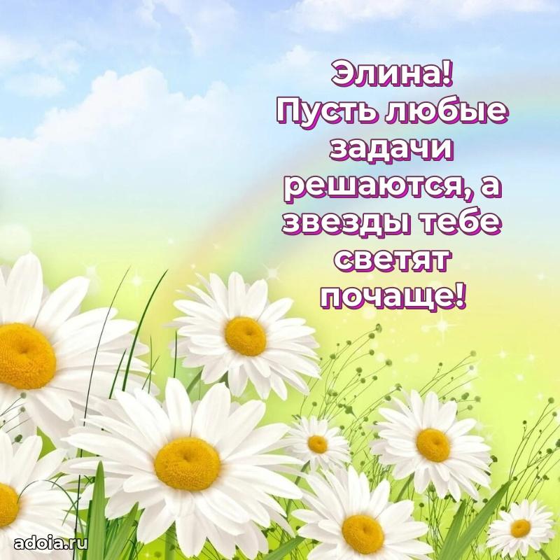 Пожелания маме Элине