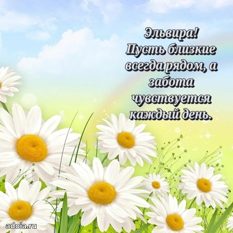 Яркая гифка Эльвире с днем рождения