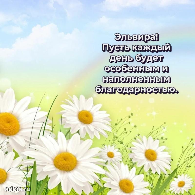 Поздравить сестру с др Эльвире