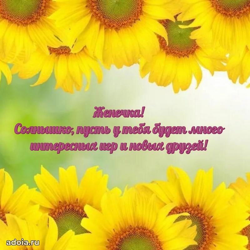 Картинка внучке Евгении