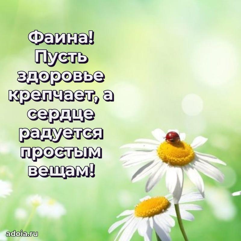 Смешная открытка для ватсап с днем рождения Фаине