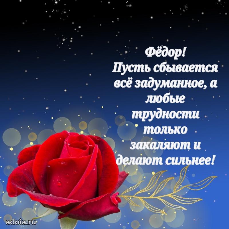 Картинка коллеге Федору