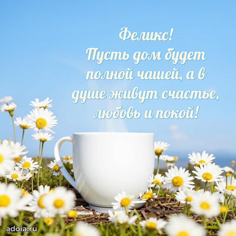 Поздравление Феликсу праздничные своими словами