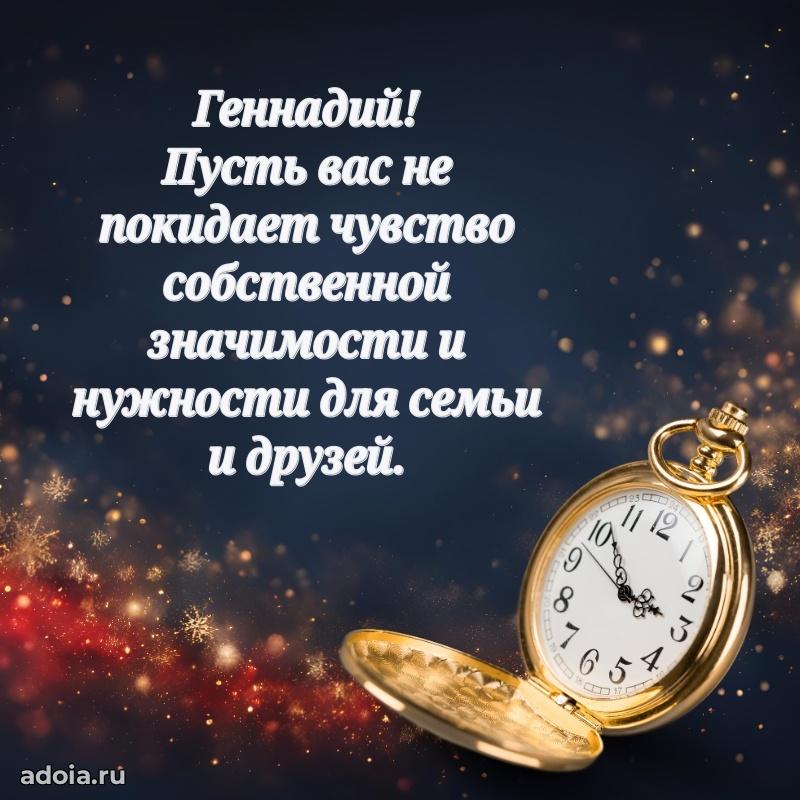 Картинка дедушке Геннадию