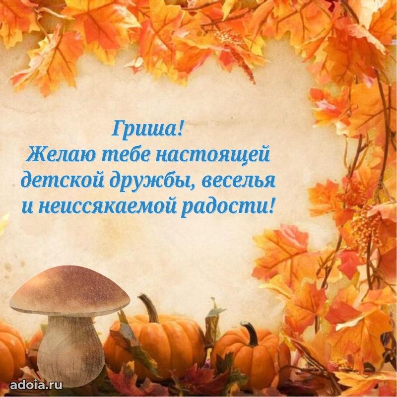 Поздравление Григорию ребенку своими словами