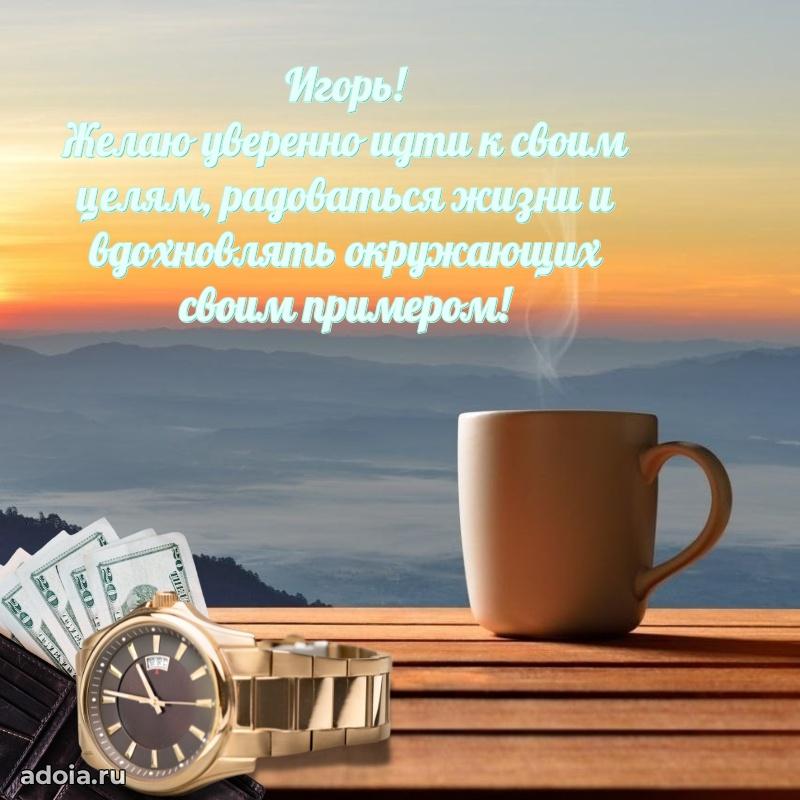 Поздравление Игорю праздничные своими словами