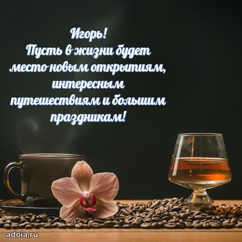Новые открытки с днем рождения брата праздничные Игорю