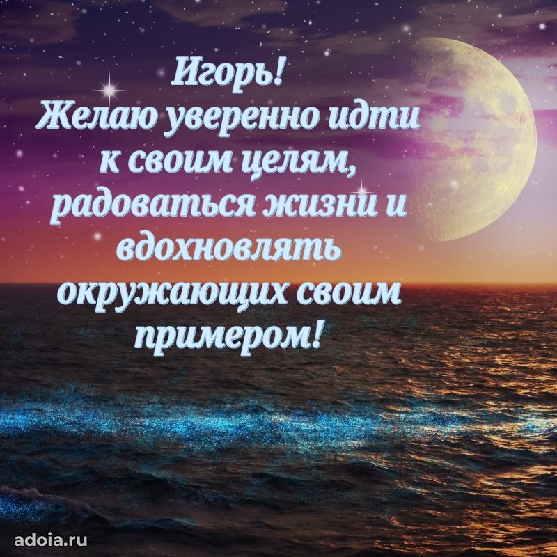 Поздравление Игорю праздничные своими словами