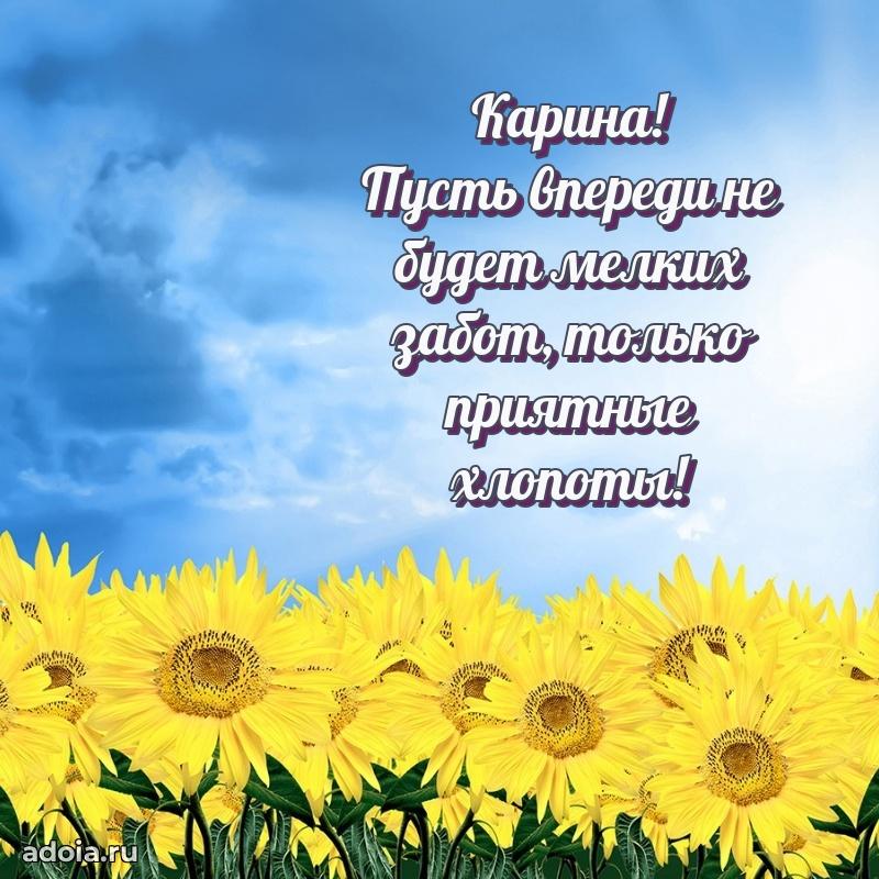 Поздравление Карине праздничные своими словами в прозе