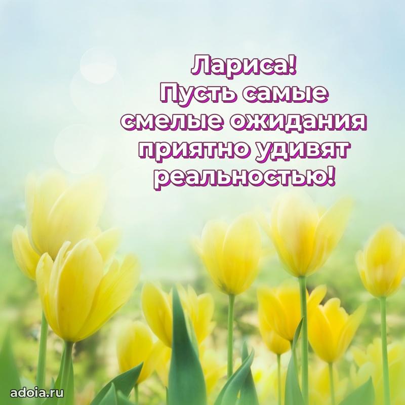 Поздравление Ларисе праздничные своими словами в прозе