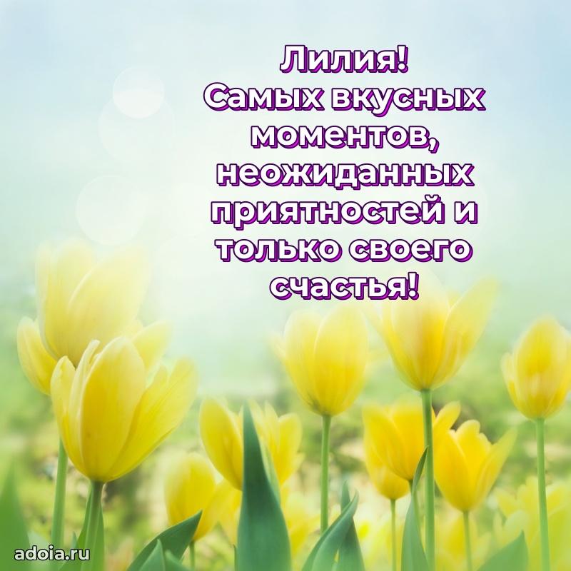 Картинка дочери Лилии