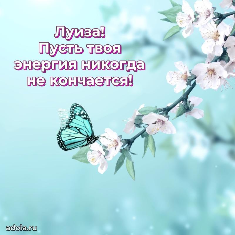 Поздравление Луизе праздничные своими словами в прозе