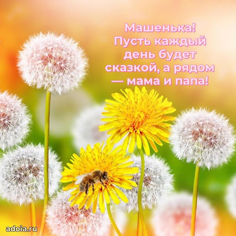 Открытка для ватсап с днем рождения Марии