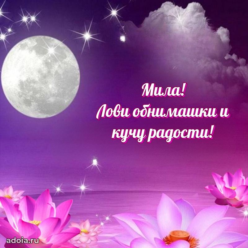 Поздравление женщине Миле