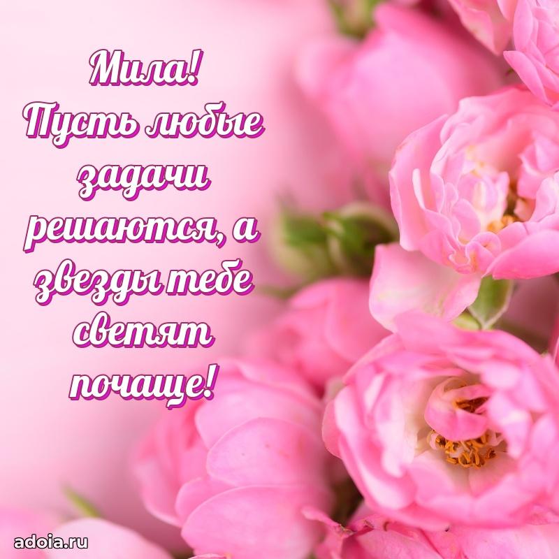 Пожелания маме Миле