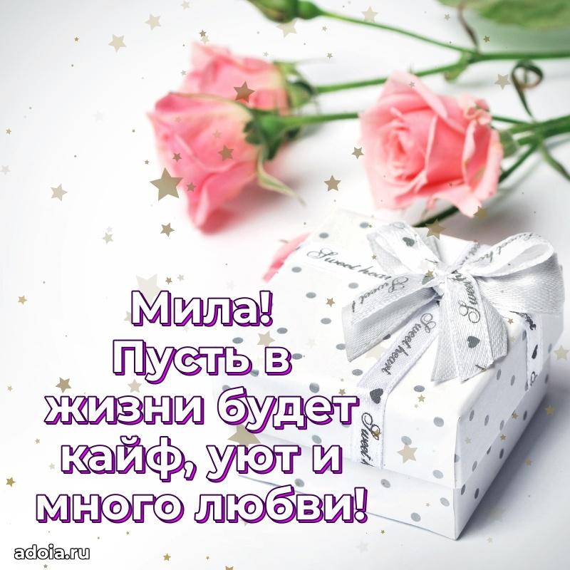 Поздравление Миле праздничные своими словами в прозе