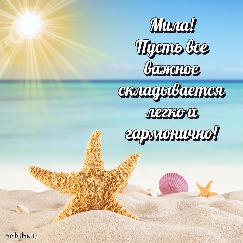 Смешная открытка для ватсап с днем рождения Миле