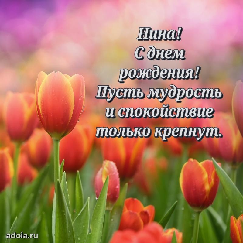 Поздравить сестру с др Нине