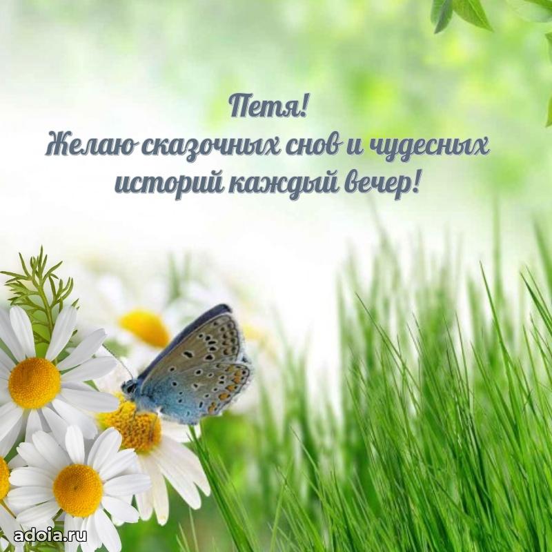 Картинка внуку Петру