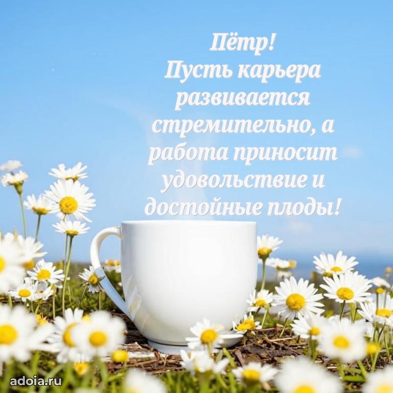 Пожелания трогательные Петру
