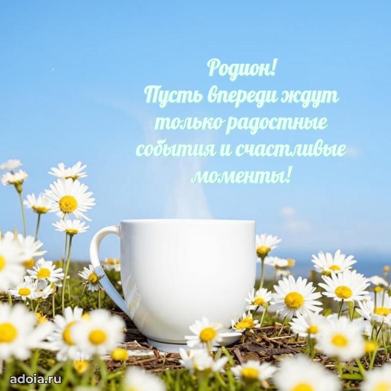 Поздравить друга с др Родиону