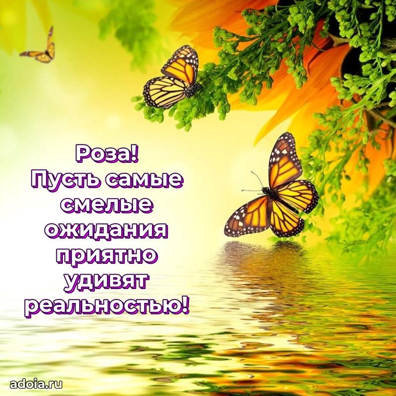 Пожелания маме Розе