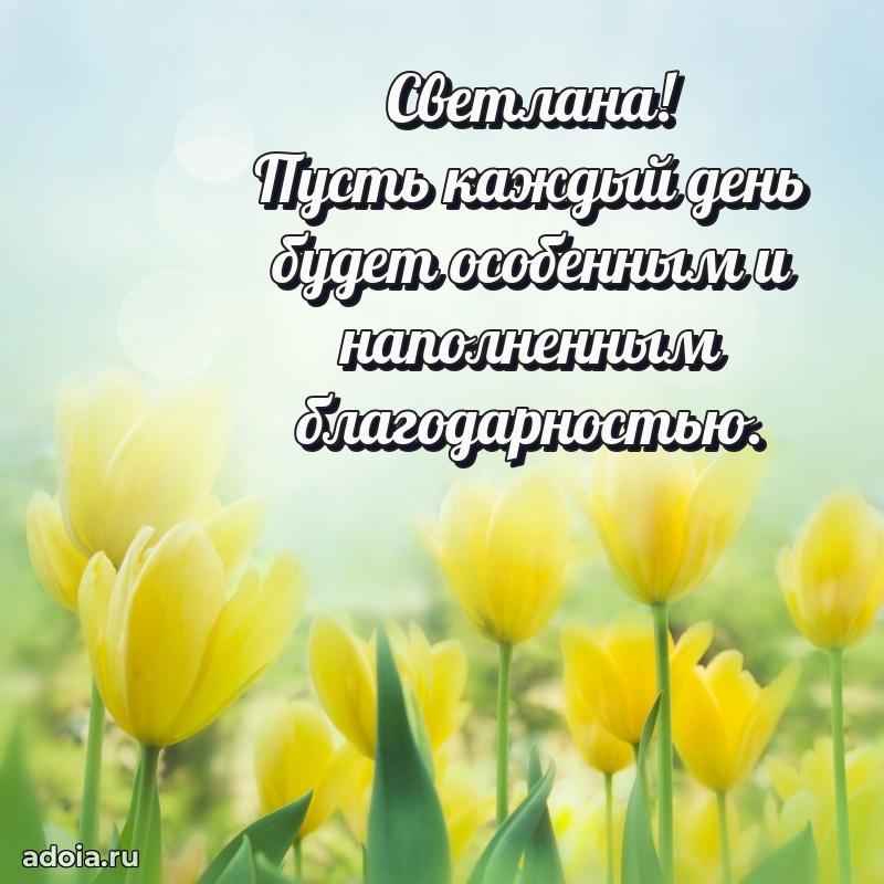 Новые открытки с днем рождения праздничные Светлане