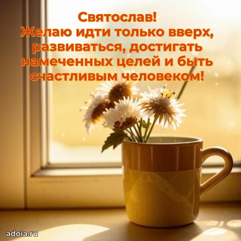 Пожелания трогательные Святославу