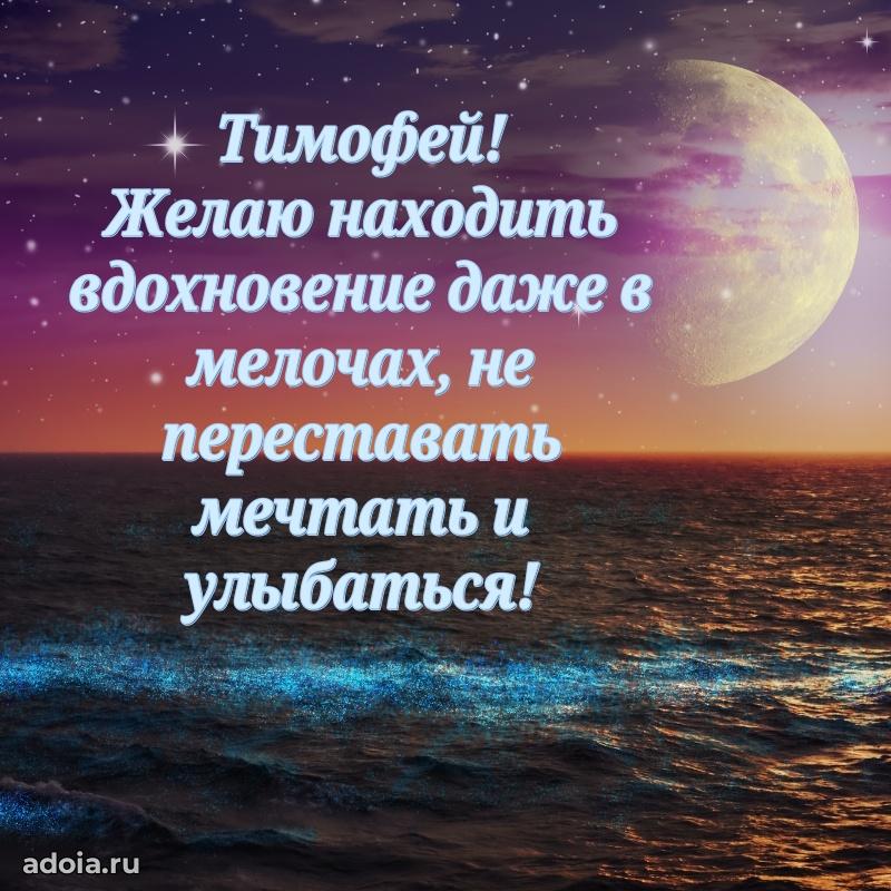 Яркая гифка Тимофею с днем рождения