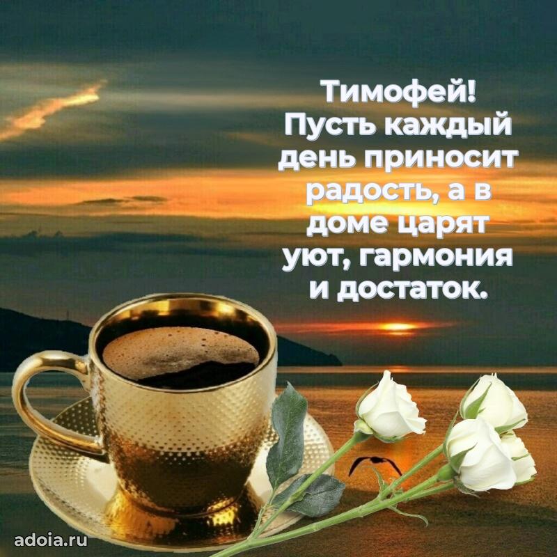 Пожелания трогательные Тимофею