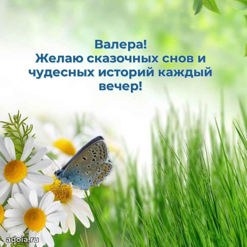 Поздравление Валерию ребенку своими словами