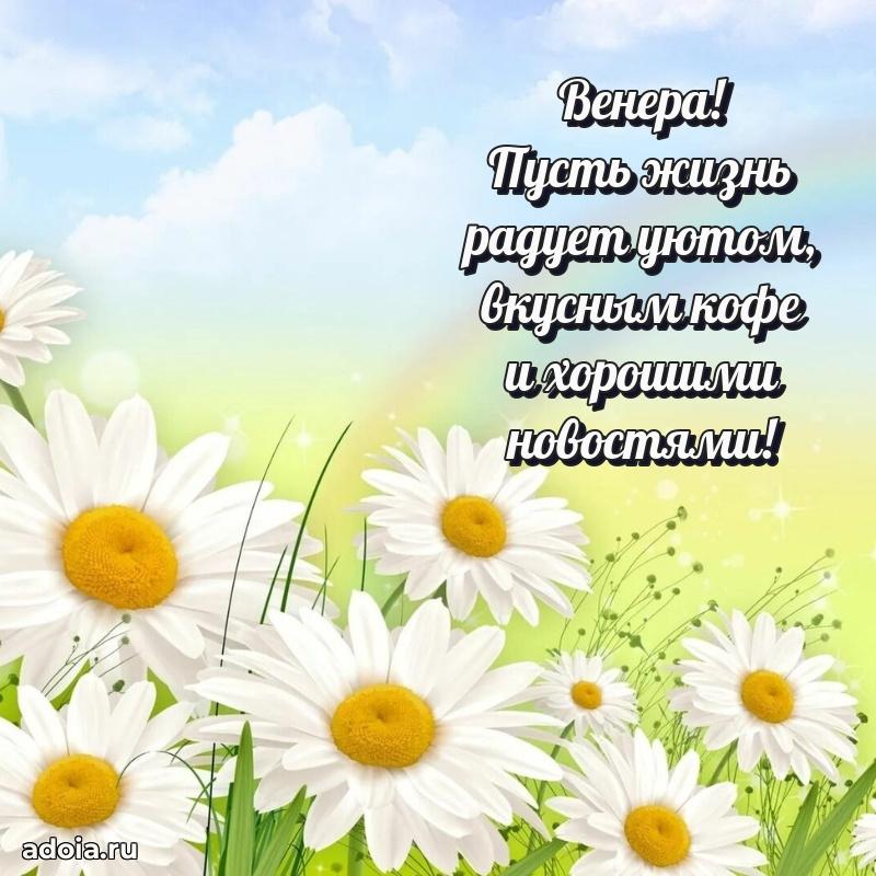 Поздравление женщине Венере