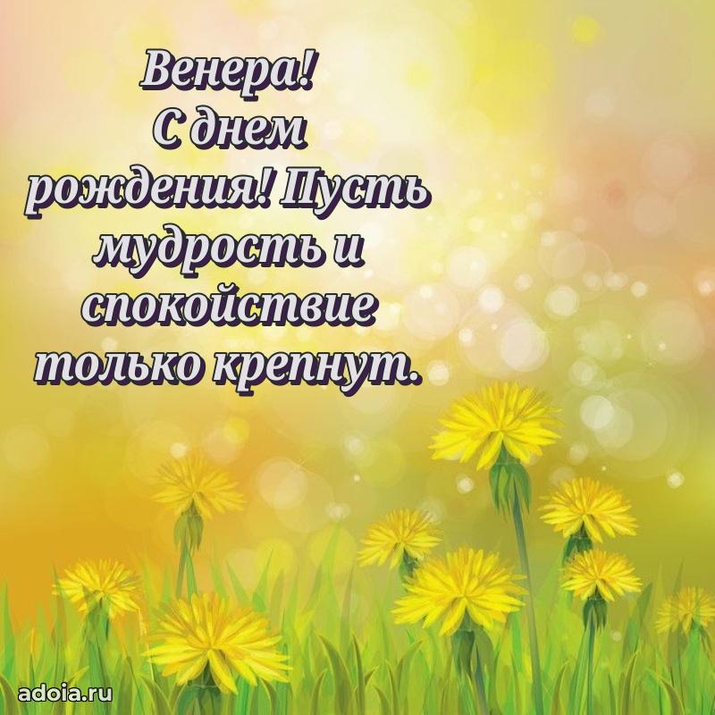 Поздравление Венере праздничные своими словами в прозе