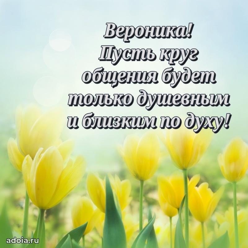 Новые открытки с днем рождения праздничные Веронике