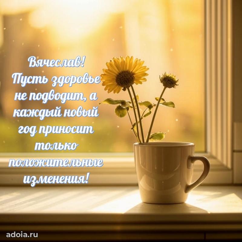 Картинка коллеге Вячеславу