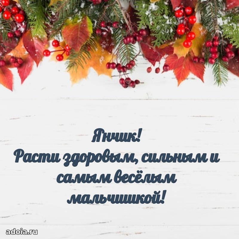 Яркая гифка Яну с днем рождения