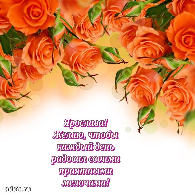 Пожелания маме Ярославе
