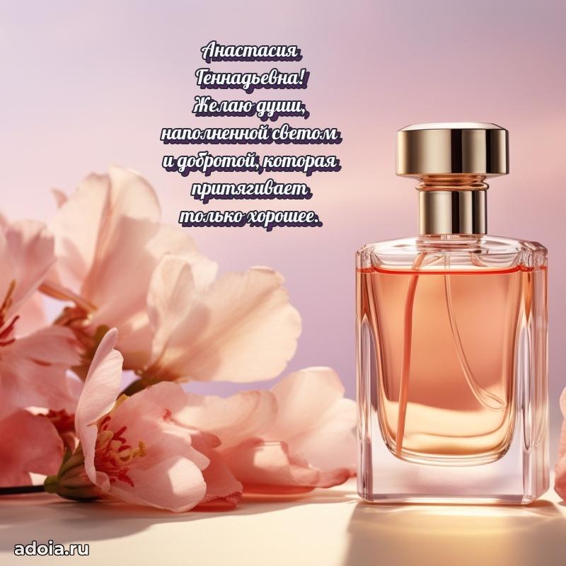 Лучшая открытка с пожеланиями Анастасии Геннадьевне